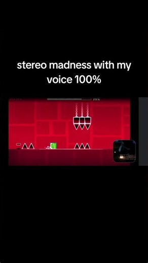 stereo madness completion with voice #gd #geometrydash #stereomadness
