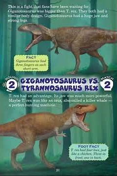 Who Would Win: Ultimate Dinosaur Rumble - Fights