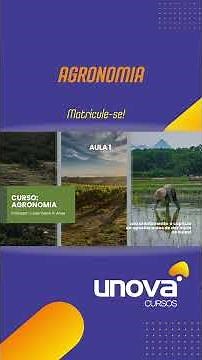 Curso de Agronomia Gratuito e Online da Unova