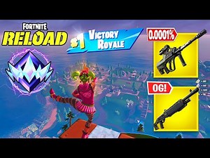 Fortnite Reload | High Kill Solo Ranked Win Full Gameplay (Keyboard & Mouse)