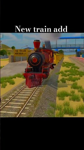 new train update aa gya h in Indian vehicle simulator 3d game #shorts #shortsfeed #gaming