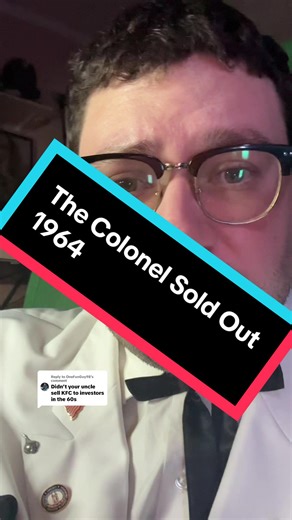 Replying to @OneFunGuy98 some Historical Information #colonelsanders #ColonelSandersnephew #kfc #friedchicken #history