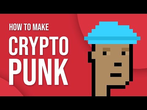 How To Make NFT CryptoPunk - Photoshop Tutorial