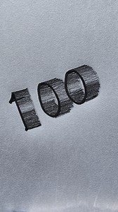 Century numbers illusion #art #illusion | Md. Takbir Hossain