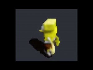 low quality spongebob dancing to lady but even the audio is low quality