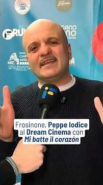 Peppe Iodice al Dream Cinema con «Mi batte il corazón»