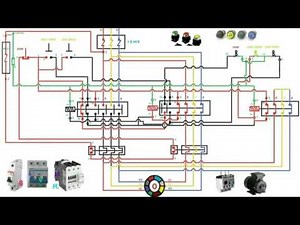 two speed motor starter connection and operation