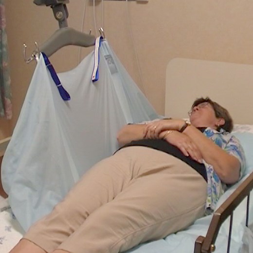 Slide & Turn Hoist Sheet - Use a hoist to turn a patient