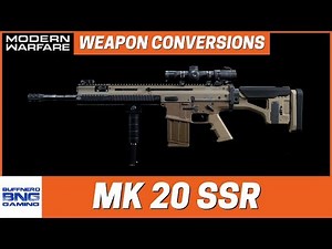 MK 20 SSR Weapon Conversion - Call Of Duty Modern Warfare