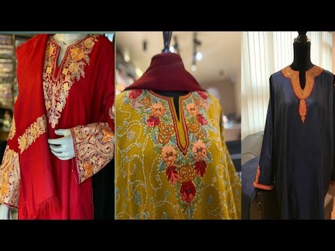 beautiful aari work velvet pheran set 🍁 pheran set design 2026 ll winter collection