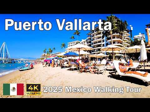 Puerto Vallarta, Mexico - 2025 Walking Tour in 4K HD