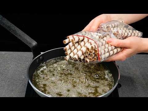 You will be delighted with this ingenious trick! The most delicious and quick dessert!