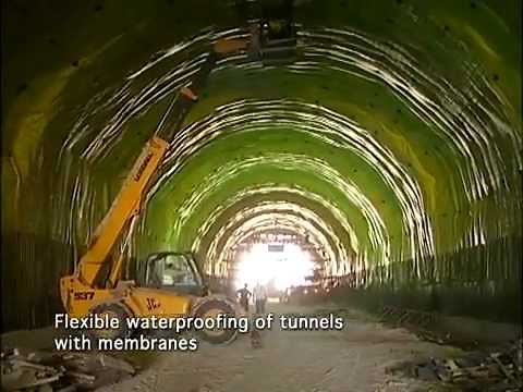 Tunnels waterproofing by geomembranes