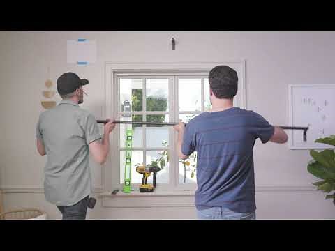 How to Install Drapery Hardware