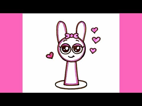 Incredibox Sprunki Pinki Drawing Step by Step