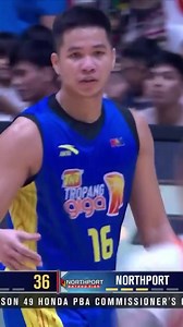 31K views · 135 reactions | RED-HOT ROGER RAY  RR Pogoy knocks down back-to-back threes, providing the TNT Tropang Giga a crucial boost to take the lead against the NorthPort Batang Pier in the second quarter of their PBA Season 49 Commissioner's Cup clash! #OneSports #PBASeason49 #PBAAngatAngLaban | One Sports | Facebook