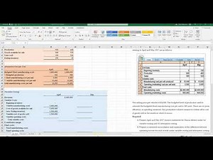 Inventory Costing and Capacity Analysis Example 1