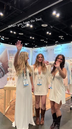 This was the Last day of Surf Expo 🤍 Feeling so grateful for this crew—from early setup mornings to writing orders to rolling everything back up again. These girls learned so much this week, and honestly… I’m always learning too. Building, growing, adjusting, showing up. None of this happens alone. So thankful for an amazing team, amazing buyers, and the opportunity to keep doing what we love. Onward ✨@Surf Expo