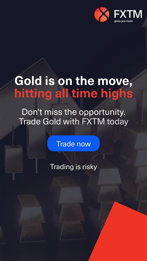 Rate cuts can spark volatility. Catch the move today. Go long or short on Gold with FXTM. | FXTM