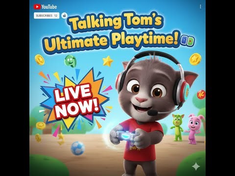 Talking Tom Live: Let’s Chat and Have a Laugh! 😂 #shorts 