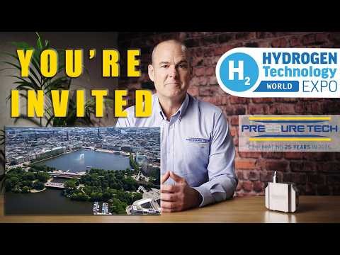 Pressure Tech: H2 Hydrogen Technology EXPO, Hamburg Messe