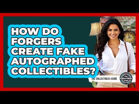 How Do Forgers Create Fake Autographed Collectibles? - The Collectibles Guide