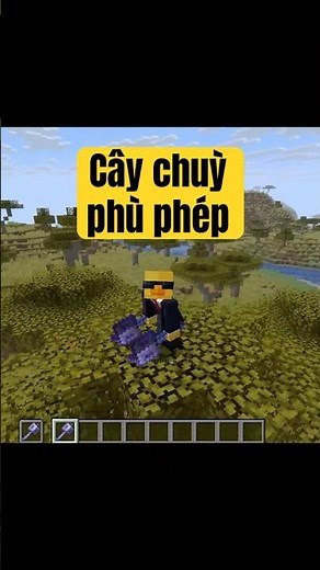 Cây chùy phù phép #minecraft