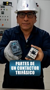 221K views · 8.5K reactions | ¿Qué partes tiene el Contactor Trifásico? Aprender cuáles son sus partes, cómo funcionan, pará qué sirven. - #motorelectrico #controldemotoreselectricos #tableroselectricosindustriales #electricidadindustrial #tableroselectricos #motoreselectricosindustriales #ingenieriaindustrial #ingenieriaelectrica #electrolearning | Electro Learning | Facebook
