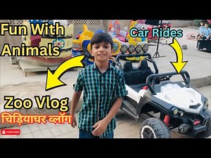 Zoo Vlogs Fun in Zoo | Playing with ANimals Fun with Boating Food Party | Fun Family Time #KidsPlay
