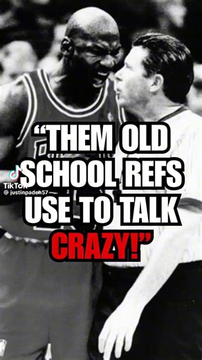 Kevin Garnett on how NBA refs used to officiate… you can hear the difference.