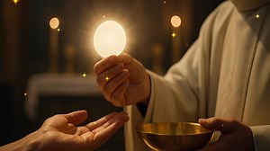 Say This Simple Prayer in Your Heart While Receiving Holy Communion | Proudly Catholic