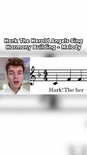 Harmony Building with Hark! The Herald Angels Sing