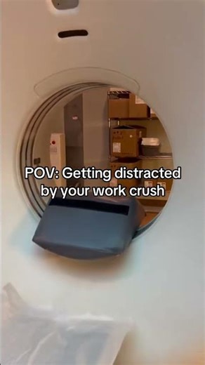 POV: Getting distracted by your work crush