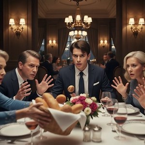 Sitting at a $100-a-person anniversary dinner, my sister pushed a basket of sandwiches toward my son and sneered, "We didn't order for your son." My father said, "You should have prepared the food for him." I didn't argue. I just smiled. Then I canceled all the orders and let my father pay the entire bill. Silence fell over the room. And that moment… was just the first domino. The Gilded Steer restaurant in Chicago is famous for two things: its gold-plated Wagyu beef and its flamboyant service. 