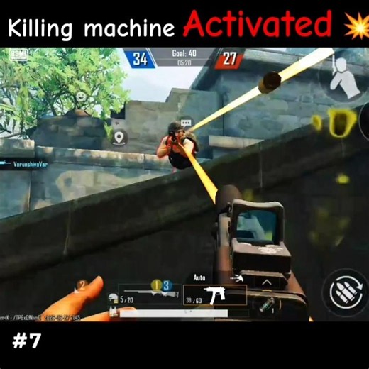 K machine ☠️☠️ activated in bgmi | #pubg #bgmi #tdm