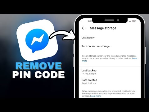 How To Remove Messenger Pin Code in SECONDS!