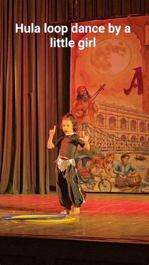 Hula loop dance | Azizah vol 5 | ‪@raqsbeliyaperformingartsbarrac‬ #ytshorts #hulahoop