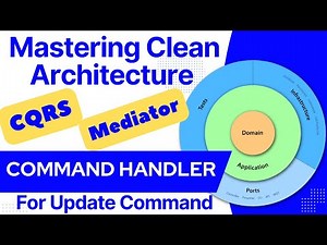 Clean Architecture | CQRS | Mediator | command handler for Update