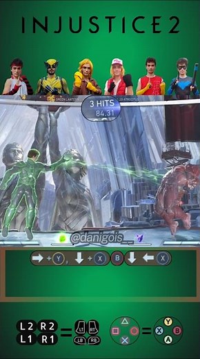 GREEN LANTERN TIME | 416.59 COMBO INJUSTICE 2 💚