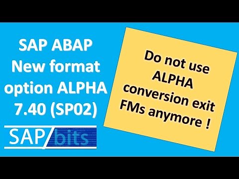 How to use APLHA format option for adding/removing zeroes in ABAP. Available from 7.40 SP02 onwards.