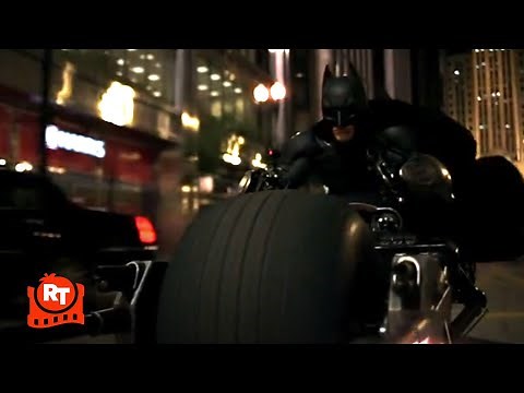 The Dark Knight (2008) - Bat-Pod Chase Scene | Movieclips