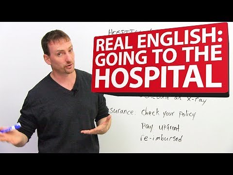 Learn REAL ENGLISH: Going to the hospital 😷