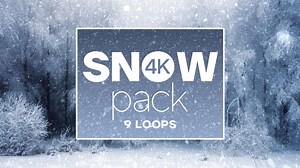 4k Snow Pack