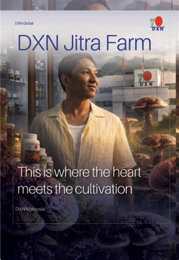 Inside DXN Jitra Farm, nature and innovation work side by side. From the cultivation of Ganoderma in carefully maintained shed houses to spirulina grown through controlled cultivation, every step reflects years of research and dedication. Here, the journey continues through processing, quality control, and packaging, transforming natural ingredients into products trusted by millions around the world. This is where nature is nurtured, science is applied, and quality begins.