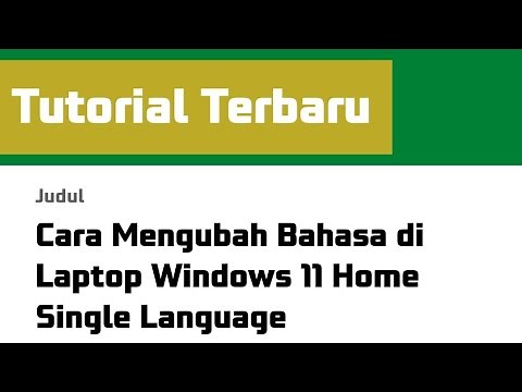 How to Change the Language on a Windows 11 Home Single Language Laptop