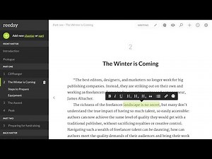 Reedsy Editor