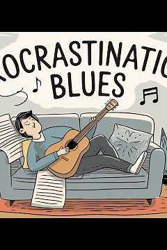 Procrastination Blues | A Fun & Relatable Song About Putting Things Off!