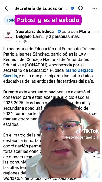 5 de junio se termina el ciclo escolar e inicia el nuevo el 17 de agosto de 2026 #cicloescolar #findeclases #calendarioescolar #sep #5dejunio