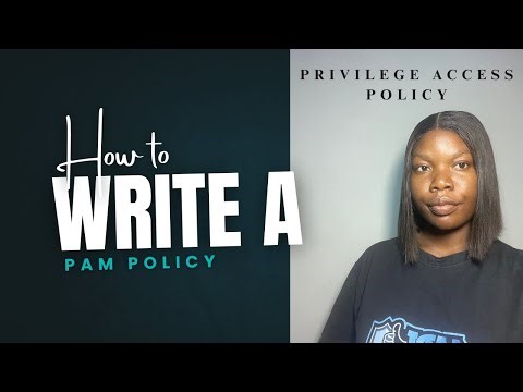 Create a Privilege Access Management (PAM) Policy from Scratch