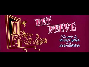 Tom and Jerry: Pet Peeve opening/closing titles (11/20/1954)